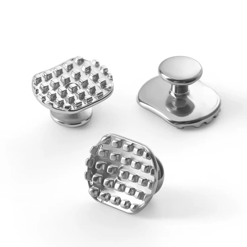 Orthodontic lingual buttons